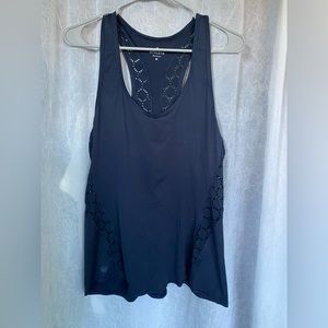 Athleta tank top- size medium- navy blue
